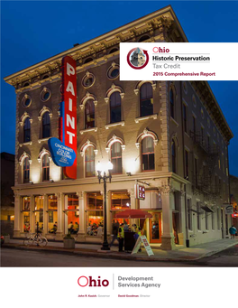 Ohio Historic Preservation Tax Credit, 2015 Comprehensive Report, Ohio