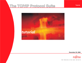 The TCP/IP Protocol Suite Tutorial