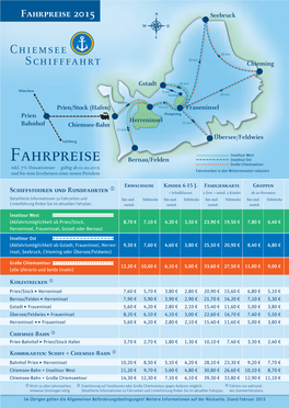 Fahrpreise 2015 N Seebruck