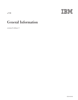 Z/VM Operating System Software Virtualization |