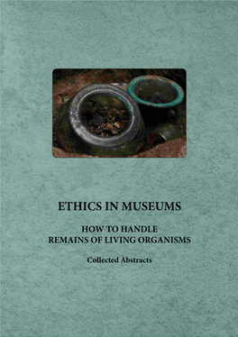 Ethics in Museums