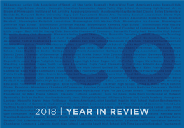 2018 | Year in Review