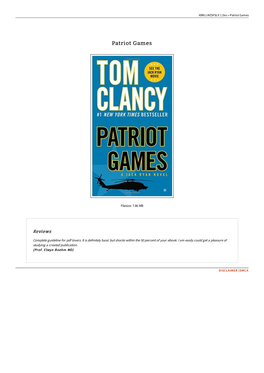 9780425269404-P-Patriot-Games.Pdf