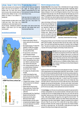 Landscape, Seascape & Cultural Services the North-West Wales