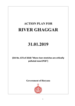 River Ghaggar 31.01.2019