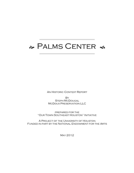 2012 Palms Center