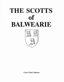 The Scotts of Balwearie