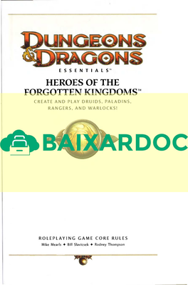 Heroes of the Forgotten Kingdoms | Dungeons & Dragons
