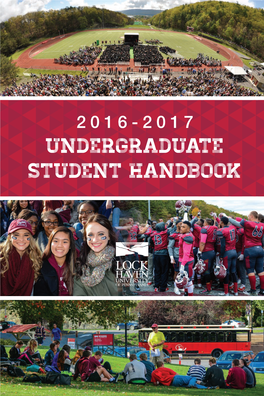 2016-2017 Undergraduate Student Handbook