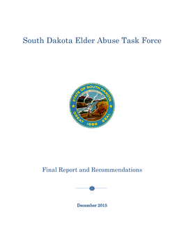 South Dakota Elder Abuse Task Force