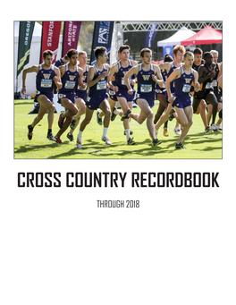 Cross Country Recordbook Through 2018 2018 Results Cross Country