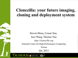 Your Future Imaging, Cloning and Deployment System