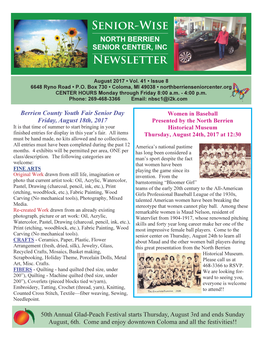 Senior-Wise Newsletter