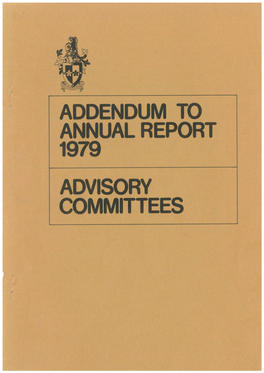 Swinburne College of Technology Addendum to Annual Report 1979