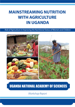 Mainstreaming Nutrition with Agriculture in Uganda