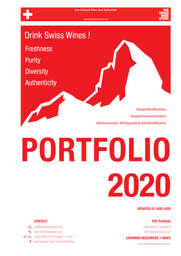 Portfolio 2020 Updated 01-Aug-2020