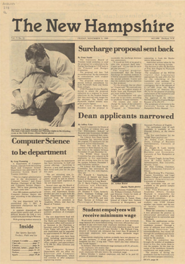 The New Hampshire, Vol. 71, No. 22 (Nov. 21, 1980)