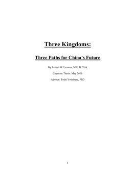 Three Kingdoms