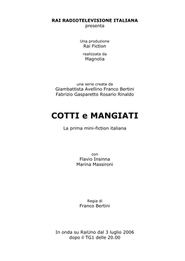 Cotti E Mangiati Pb