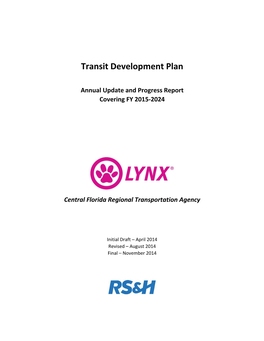 Transit Development Plan