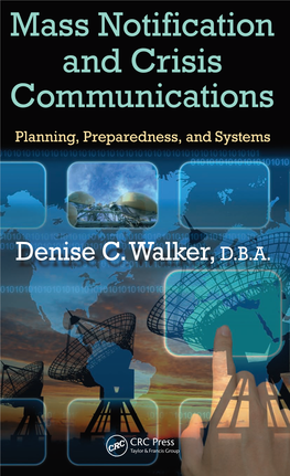 Mass Notification and Crisis Communications