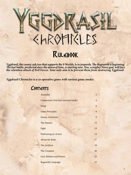 Yggdrasil Chronicles Rulebook