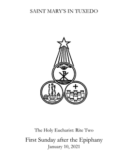 First Sunday After the Epiphany January 10, 2021