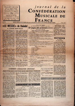 Confédération Musicale De France