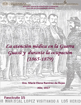 La Atención Médica En La Guerra Guazú Y Durante La Ocupación 1865