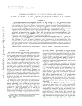 Precision Multi-Band Photometry with a Dslr Camera M