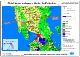 Global Map of and Around Manila, the Philippines (GLIDE: Global Unique Disaster Identifier) 120•‹0'0