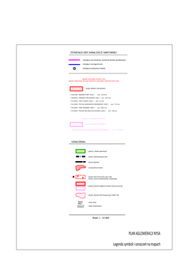 PLAN AGLOMERACJI NYSA Legenda Symboli I Oznaczeń Na Mapach