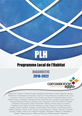 PLH Programme Local De L’Habitat DIAGNOSTIC 2016-2022