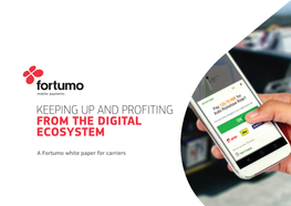 Keeping up and Profiting from the Digital Ecosystem