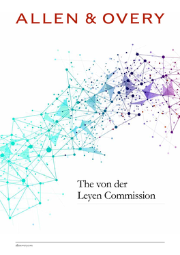 The Von Der Leyen Commission