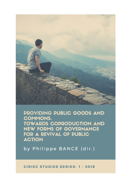 Providing Public Goods and Commons