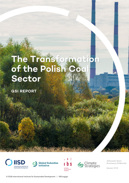 The Transformation of the Polish Coal Sector