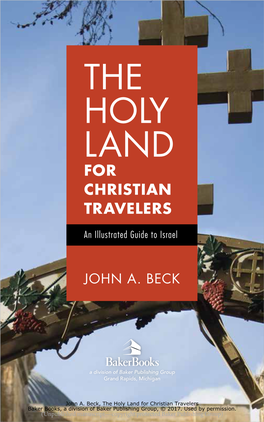 The Holy Land for Christian Travelers