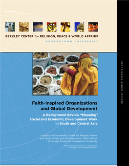 Faith-Inspired Organizations and Global Development Policy in South And