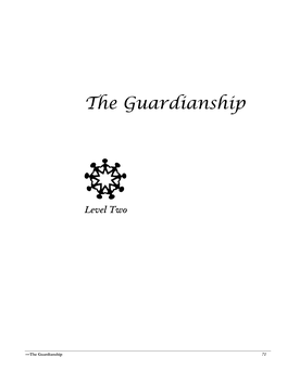 The Guardianship