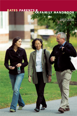 Bates Parents Family Handbook & 2007–2008 Calendar 2007–2008