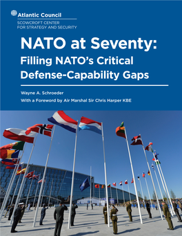 NATO at Seventy: Filling NATO’S Critical Defense-Capability Gaps