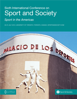 Sport and Society Sport in the Americas