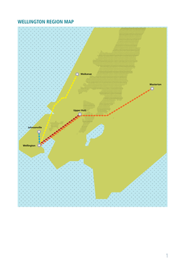 Wellington Region Map