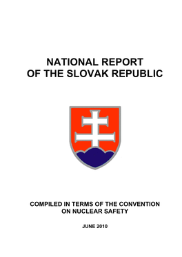 National Report of the Slovak Republic