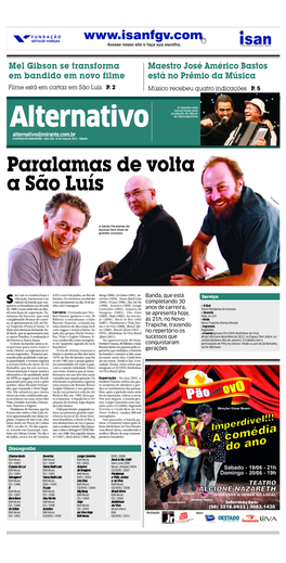 Paralamas De Volta a São Luís