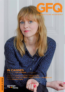 IN CANNES Maren Ade's TONI ERDMANN in Competition