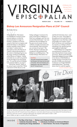 Bishop Lee Announces Resignation Plans at 214Th Council