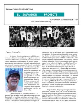 El Salvador Projects