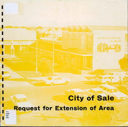 City of Sale Equest for Extension of Area 1 711